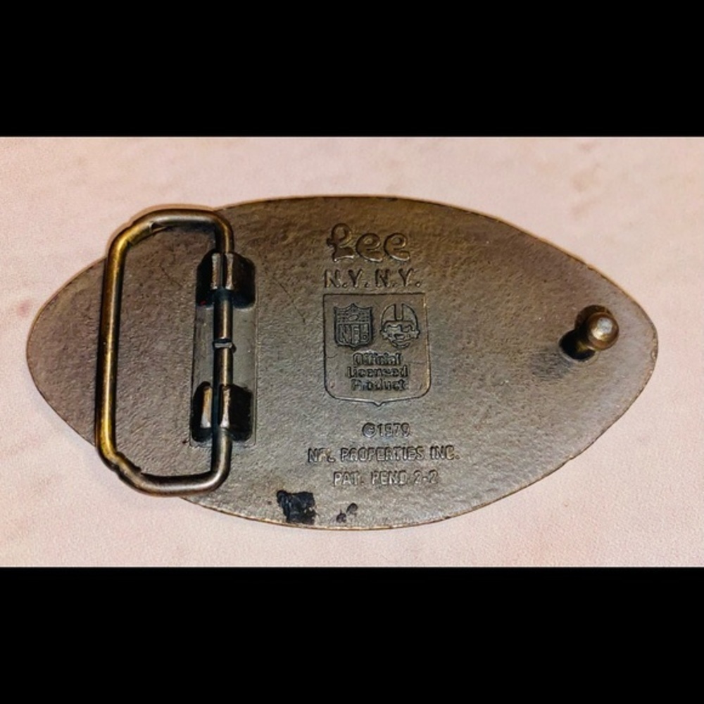 Vintage Steelers 1979 Belt Buckle - Picture 2 of 5